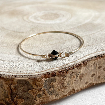Black Agate Pike Bracelet