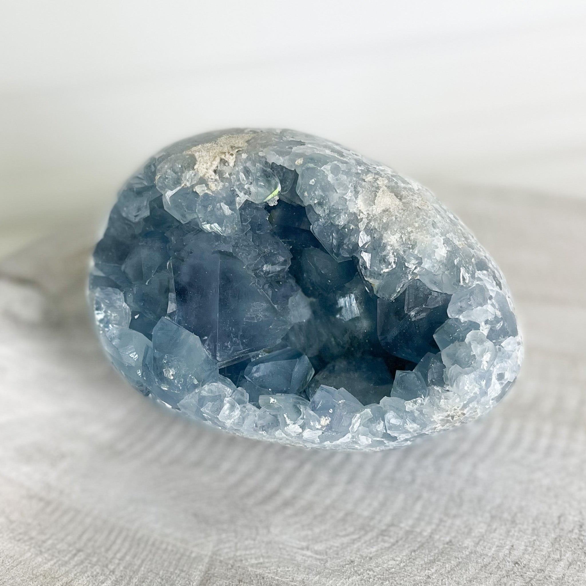Blue Crystal Egg, Crystal Home Decor, Home Decor OKC, Buy Crystals OKC