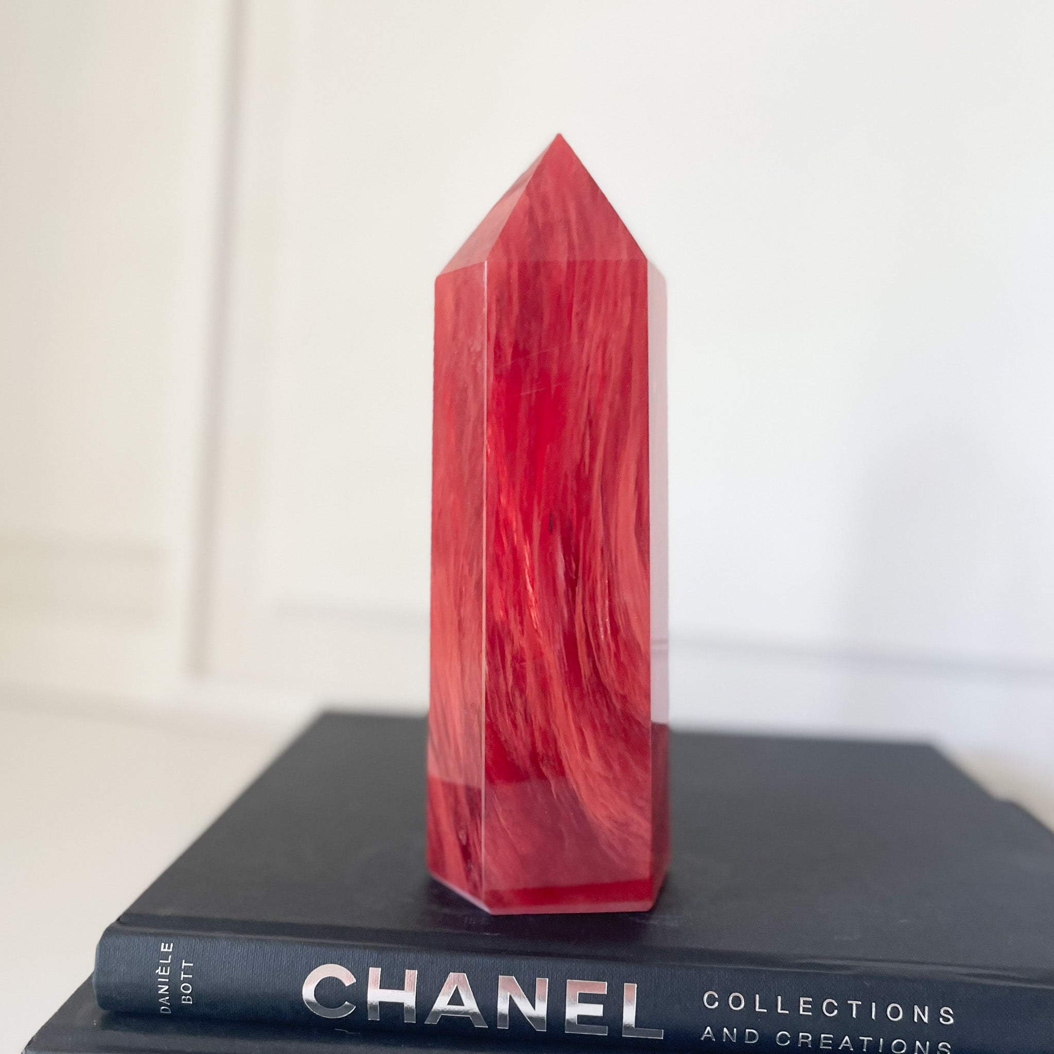 Cherry Quartz Crystal Point, Crystal Home Accents, Home Accents OKC