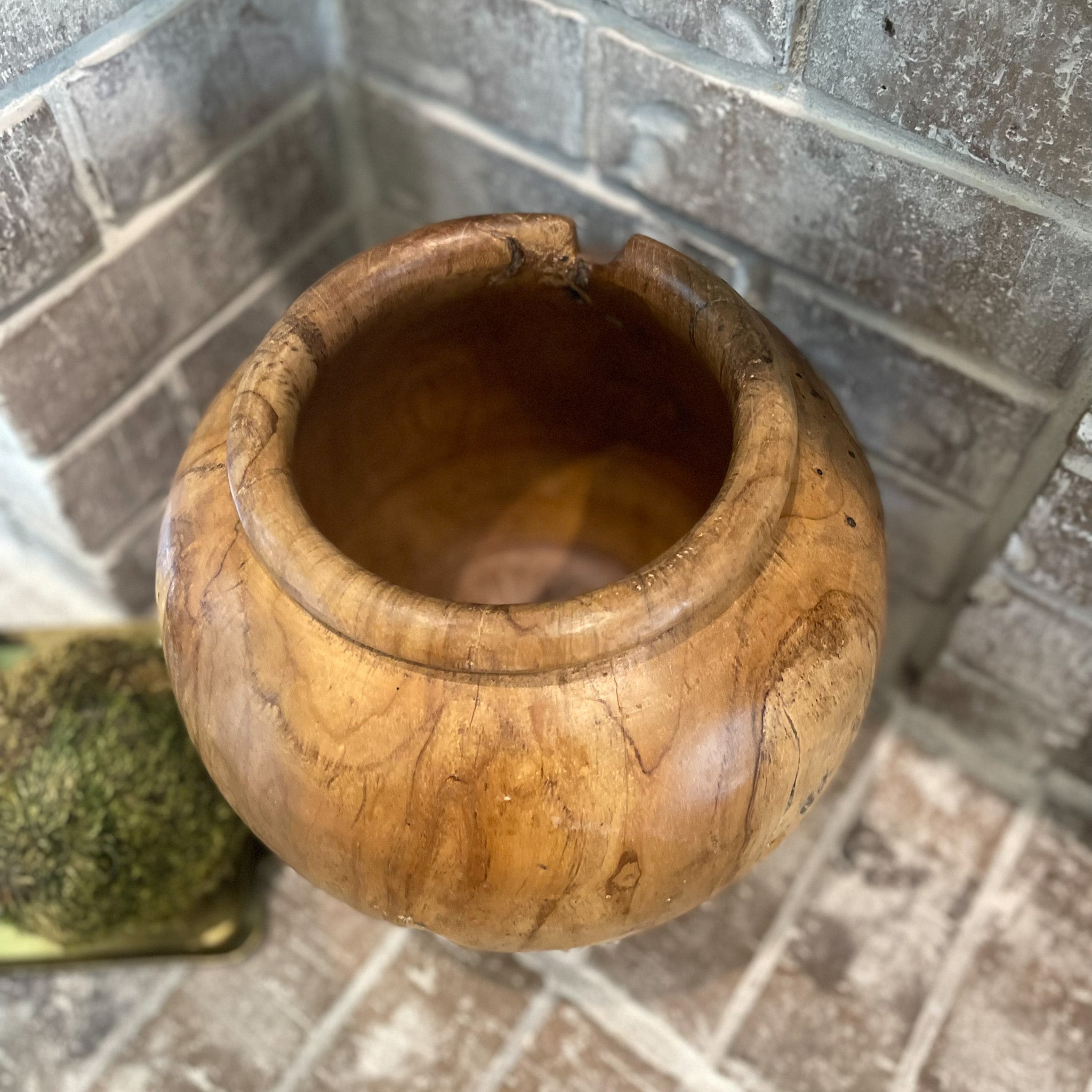 Decorative Teak Wood Vase