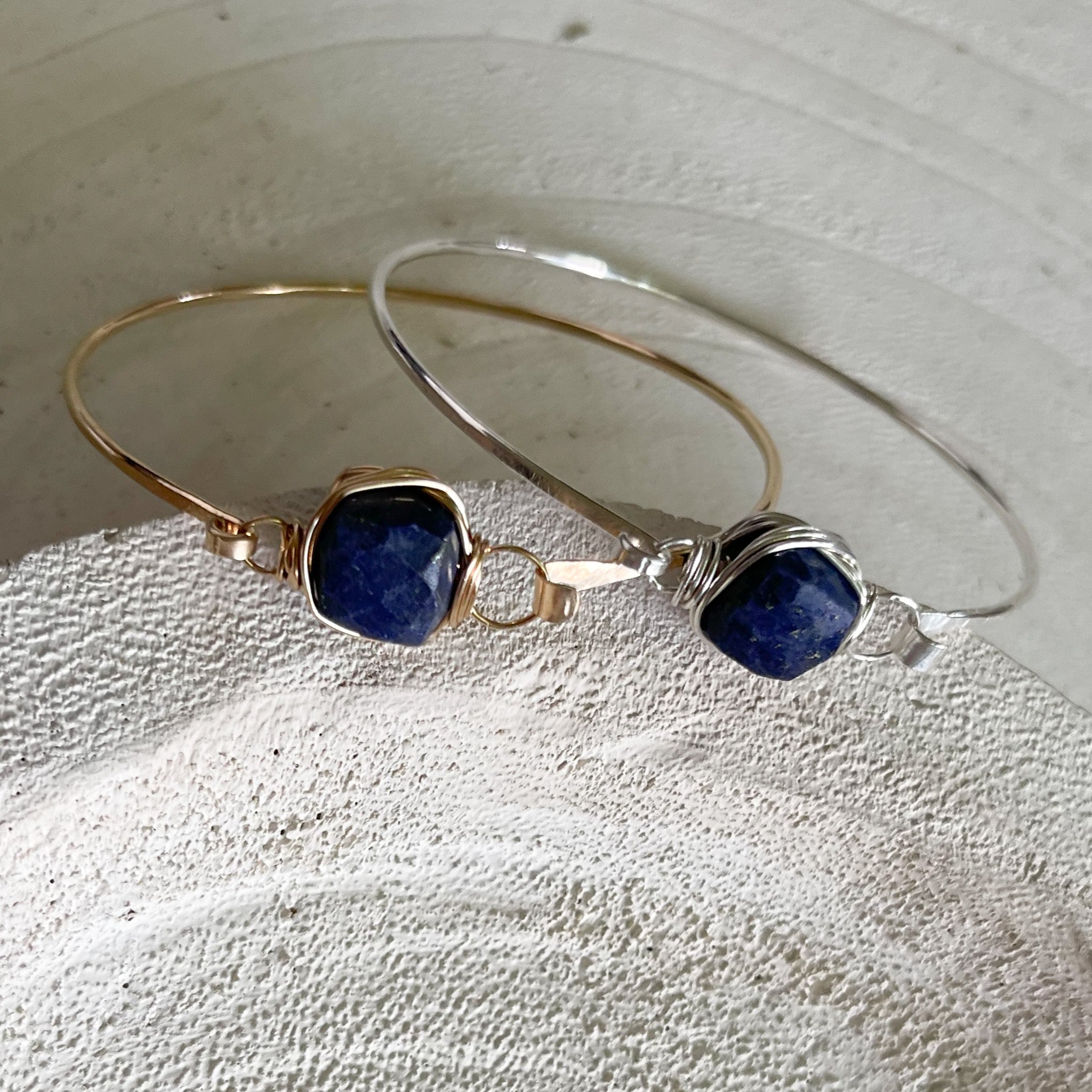 Lapis Lazuli Bracelet, Lapis Bracelet, Lapis Jewelry 