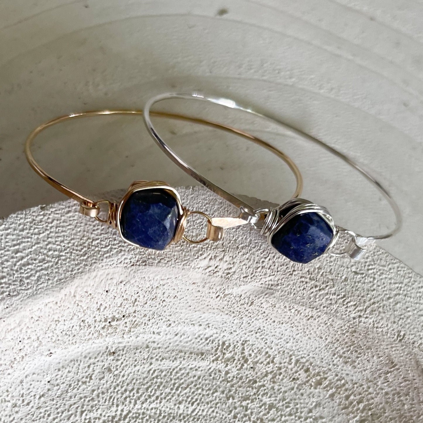 Lapis Lazuli Bracelet, Lapis Bracelet, Lapis Jewelry 