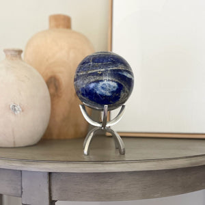 Lapis Lazuli Sphere, Lapis Home Decor, Blue Home Accents, Home Accents OKC