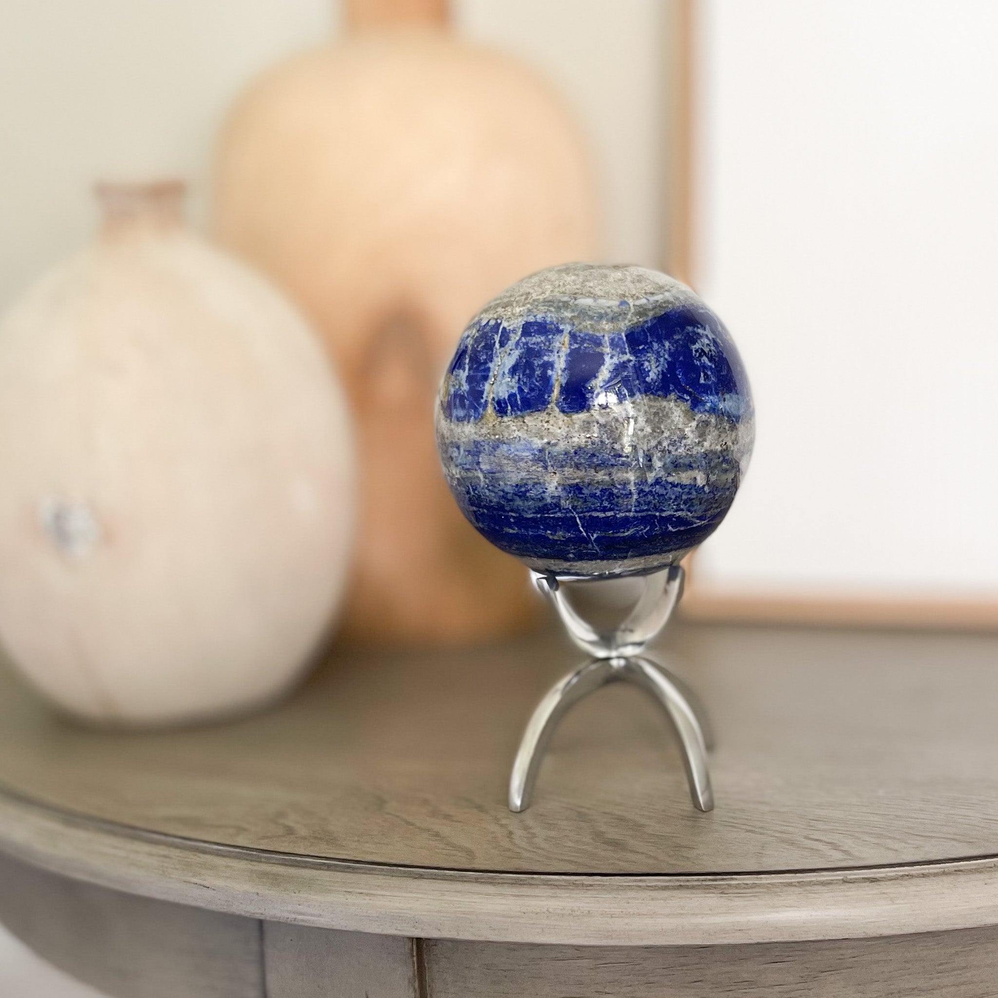 Lapis Lazuli Crystal Ball, Lapis Home Accents, Home Accents Oklahoma City