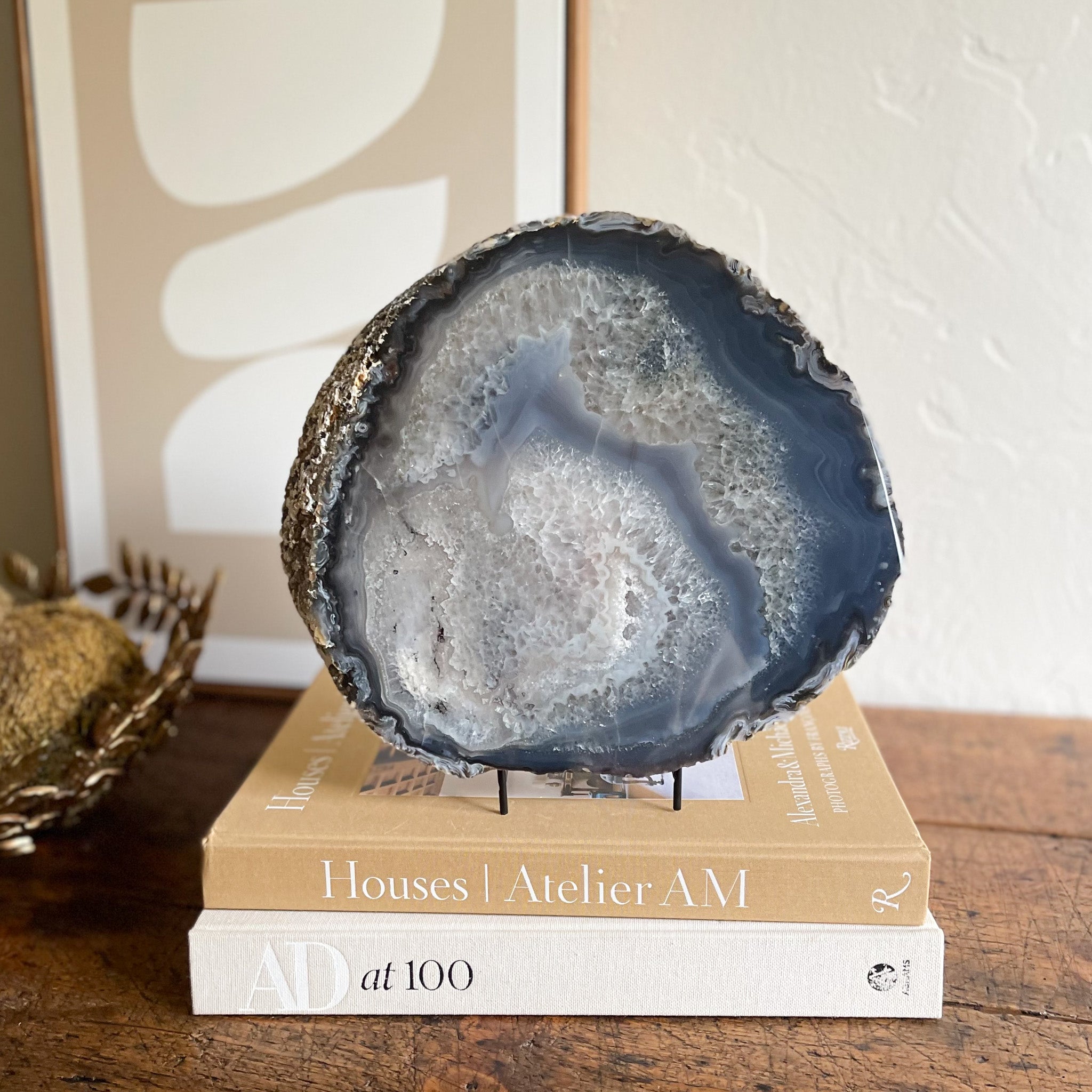 Large Agate Platter, Natural Home Accents, Home Accents OKC