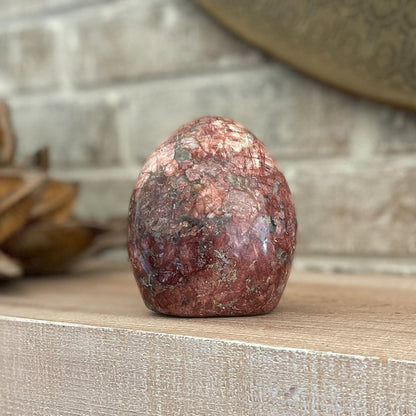 red opal crystal decor, natural home accents