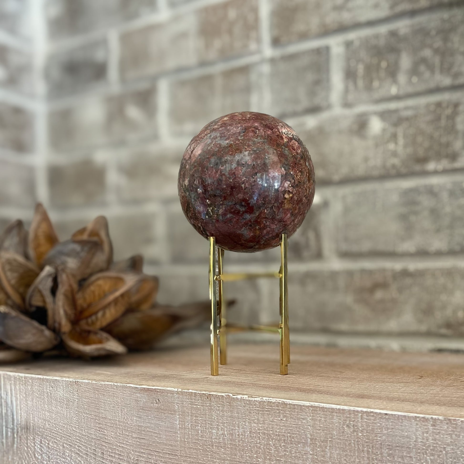 red opal crystal, red opal stone