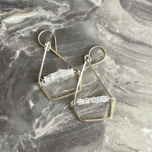 Moonstone Swing Earrings. Moonstone Crystal Earrings, Buy Crystal Jewelry OKC