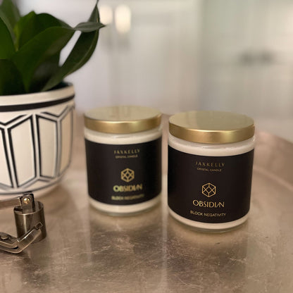 Coconut Scented Candle, 50 Hour Burn Time Candle, Soy Wax Candle