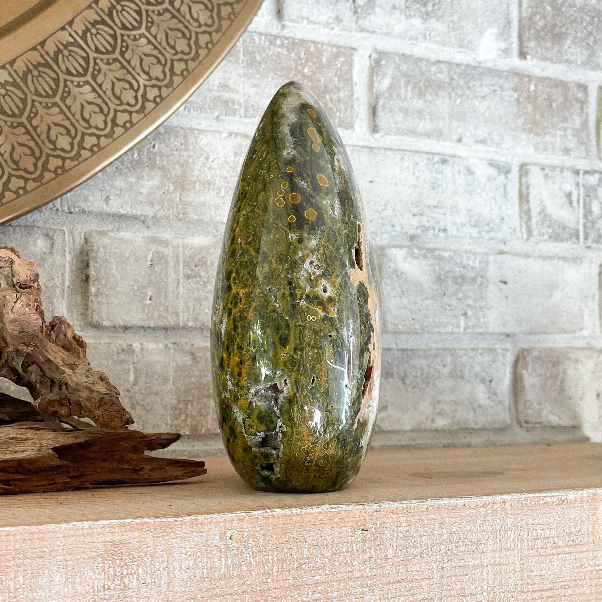 madagascar ocean jasper statue