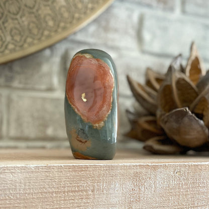 madagascar blue and red jasper freeform