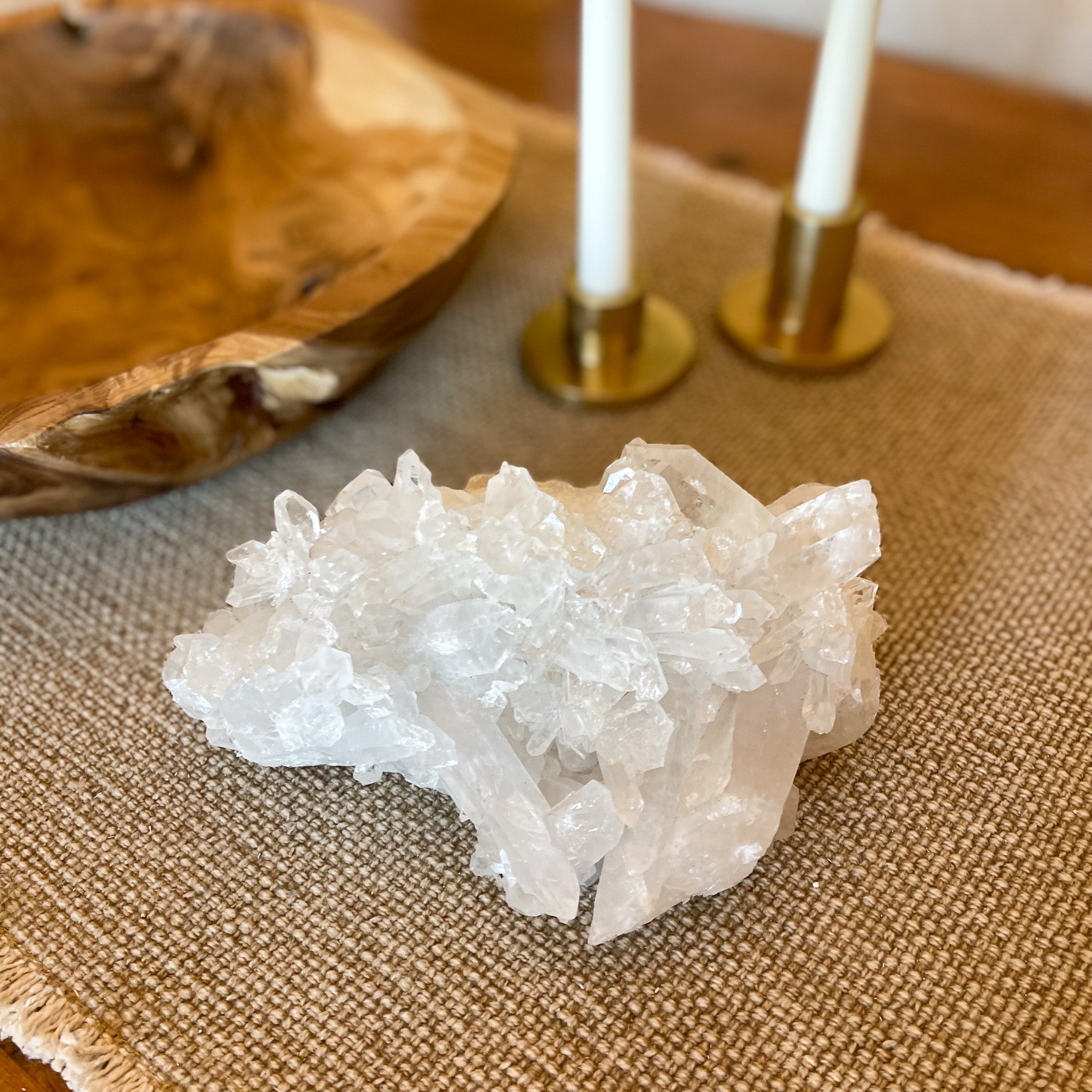 Quartz Crystal Cluster - Rare Earth Mercantile