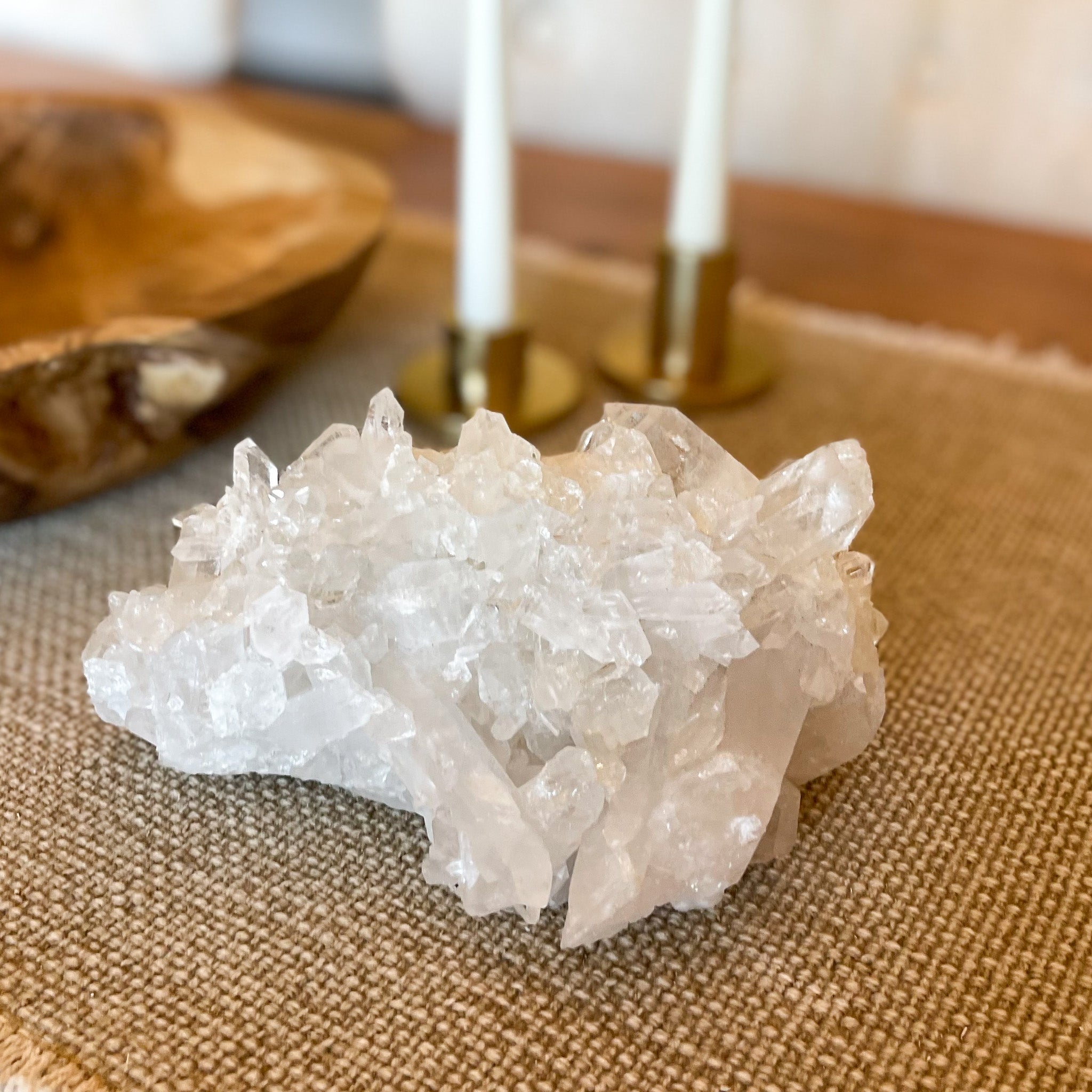Quartz Crystal Cluster - Rare Earth Mercantile