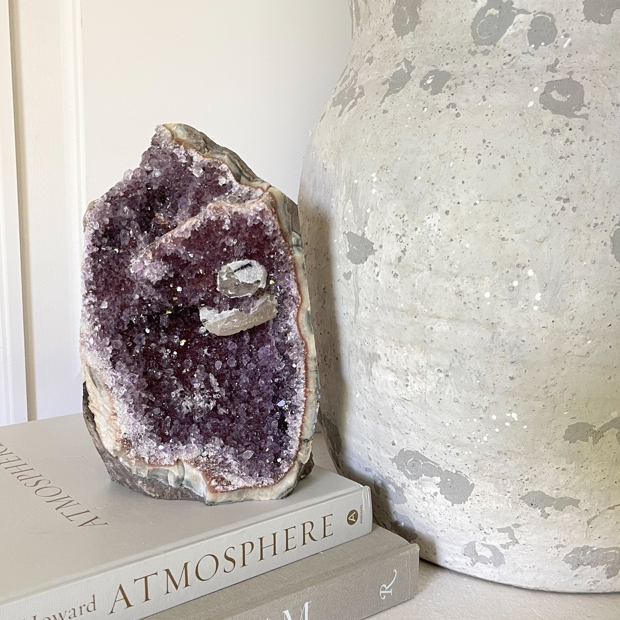 Amethyst Crystal, Rainbow Amethyst, Natural Home Accents