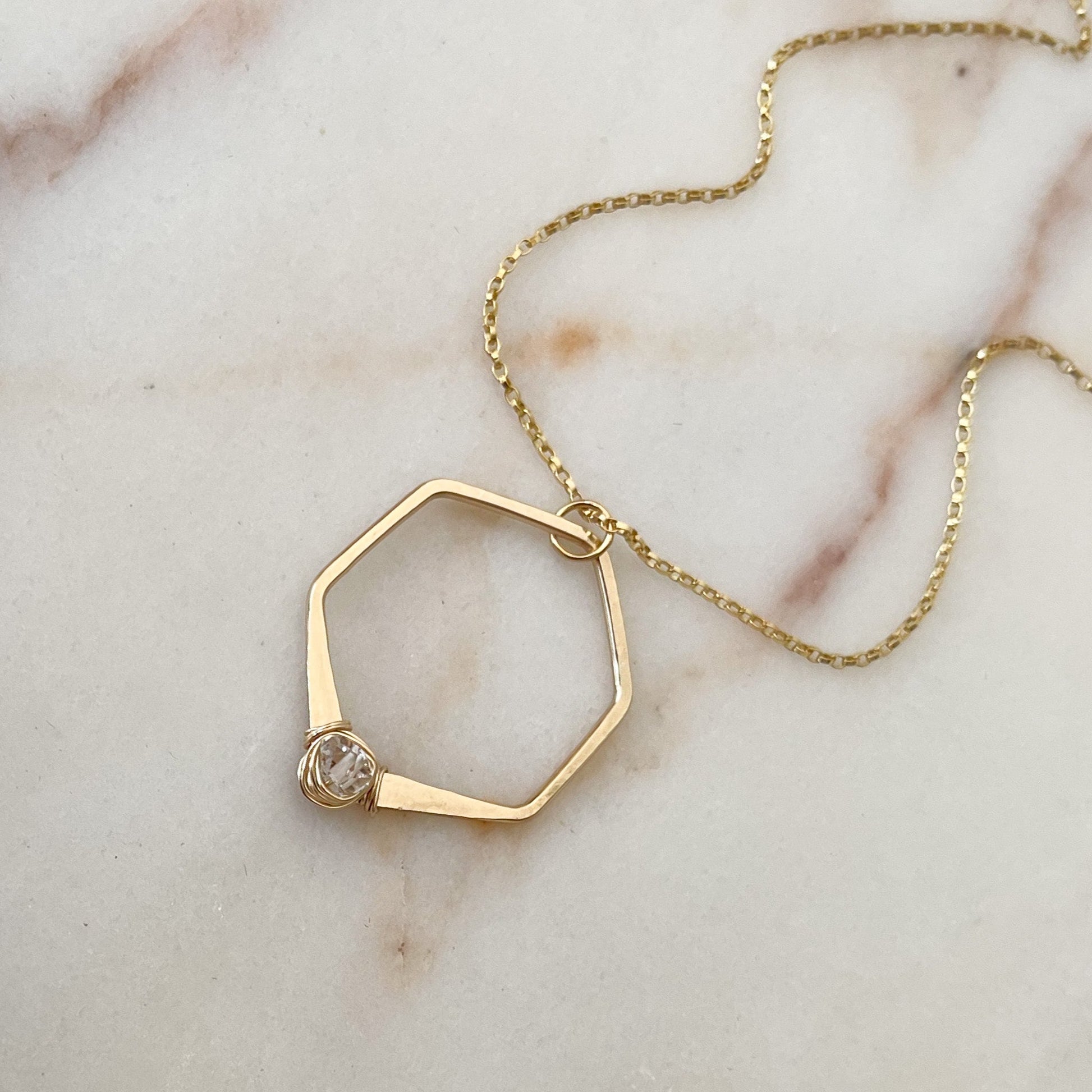 Herkimer Diamond Necklace, Herkime Diamond Jewelrym, Moder Minimalist Jewelry, Crystal Neckalce