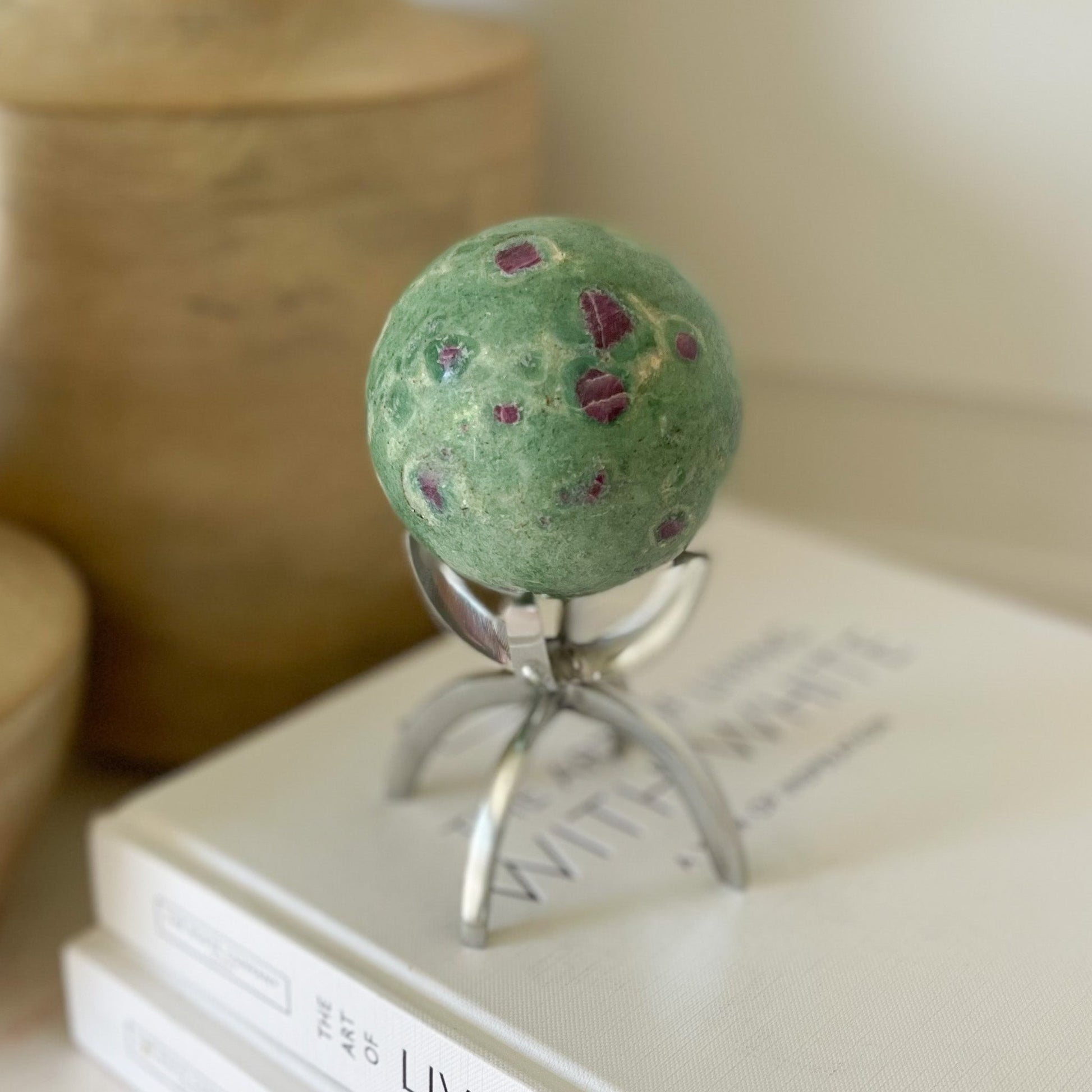 ruby fuchsite gemstone decor