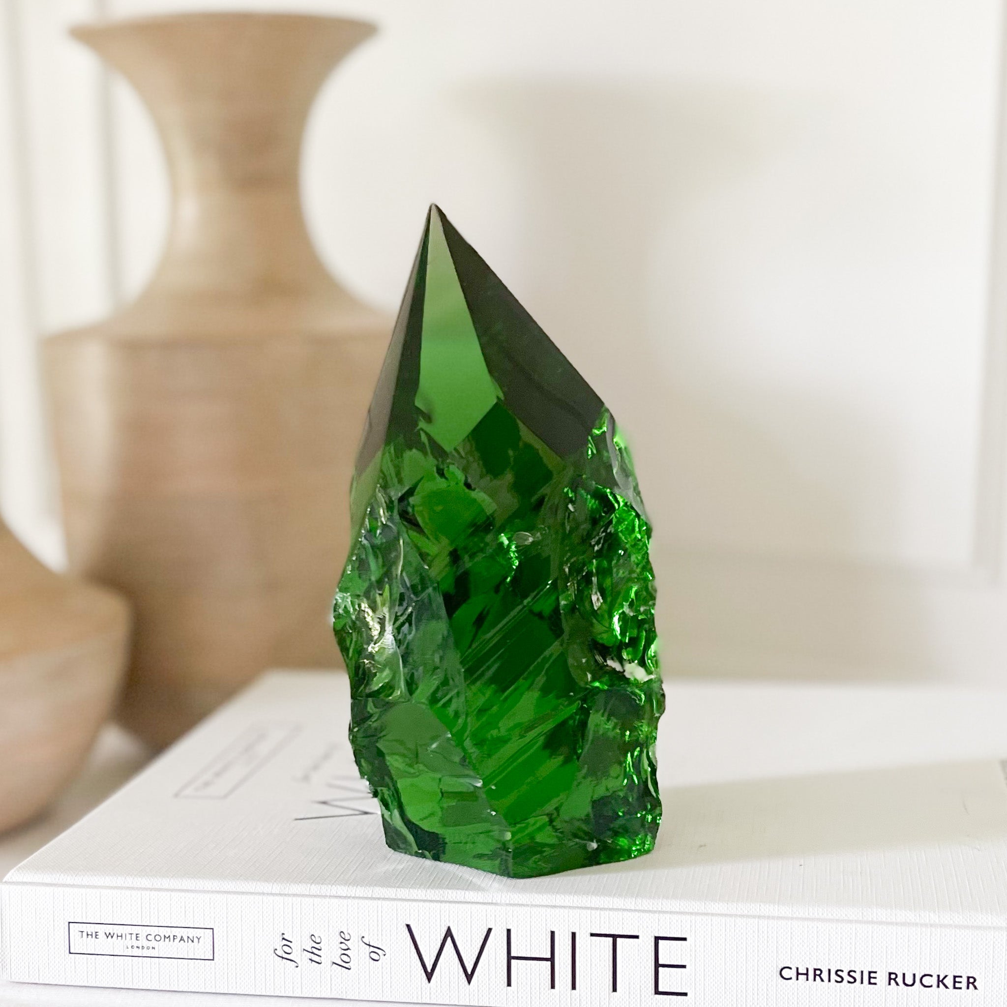 Emerald Green Glass Point, Volcanic Glass