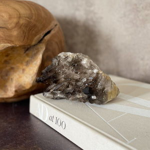 smoky quartz healing crystal, crystal decor
