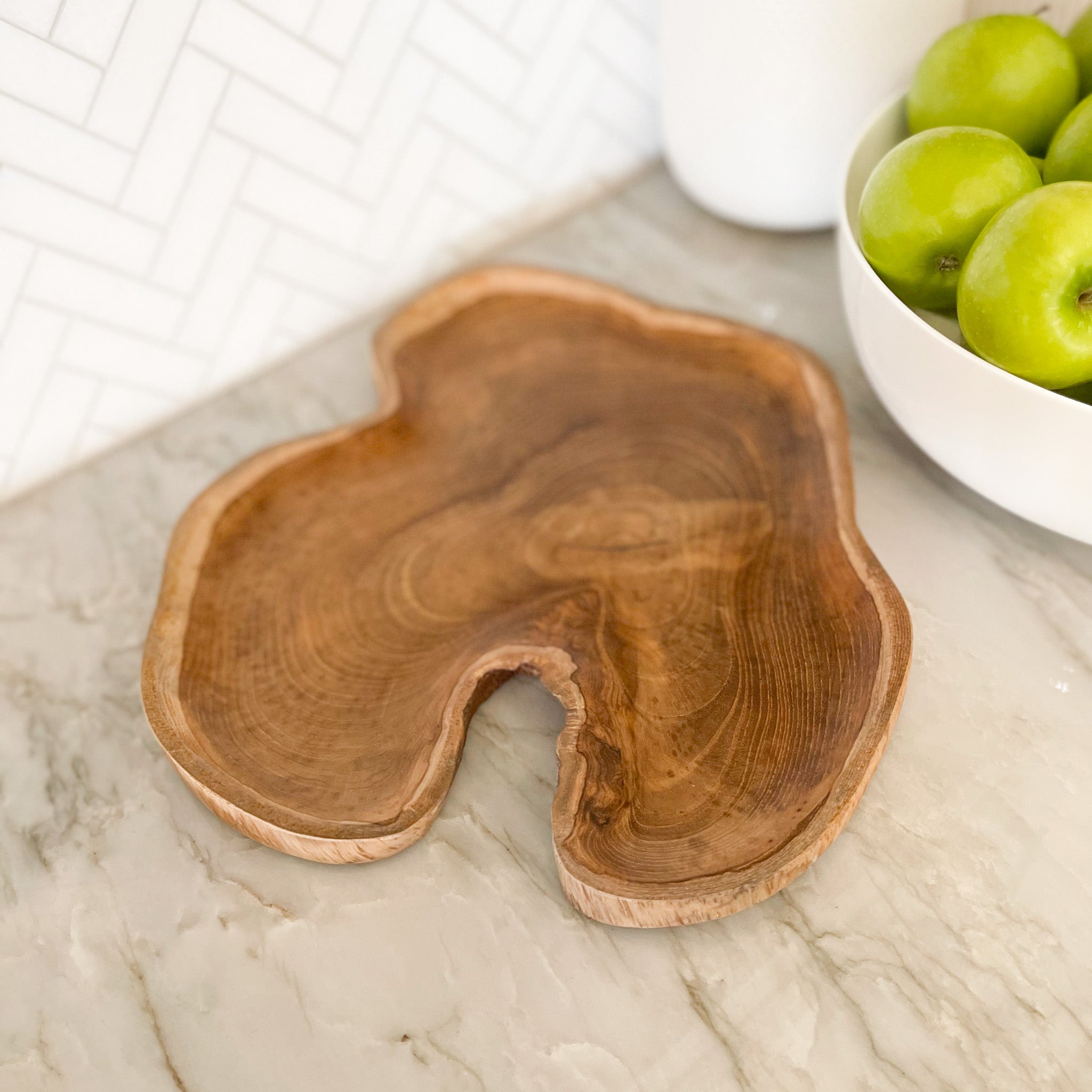 Teak Wood Platter - Rare Earth Mercantile