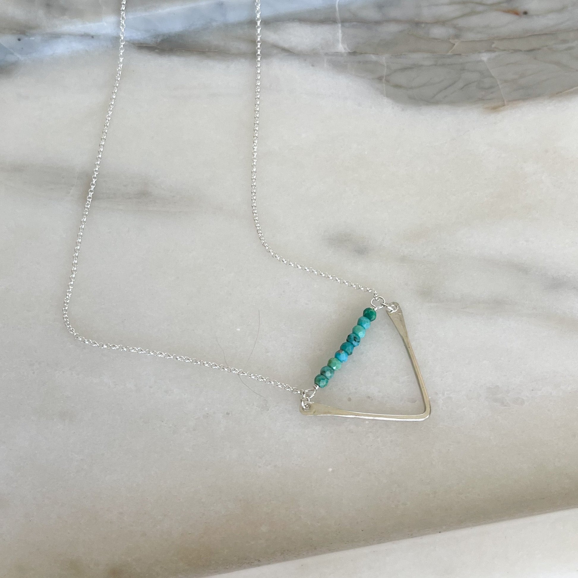 turquoise beaded necklace